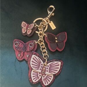 ‼️SOLD‼️Coach Butterfly Cluster Charm